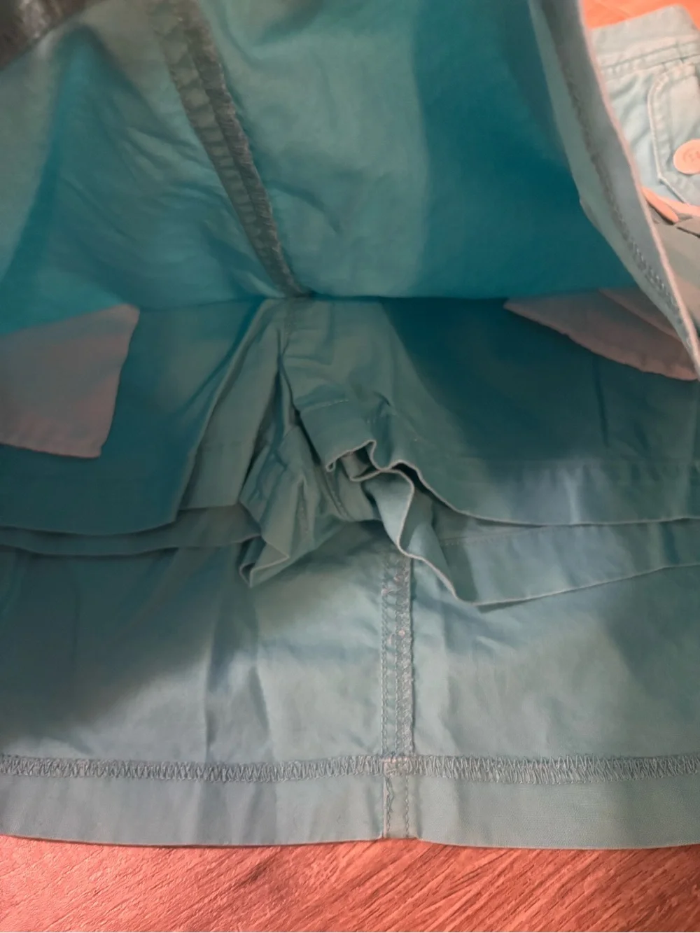 Ralph Lauren Light Turquoise Skort with Interior Label girls size 16 great shape